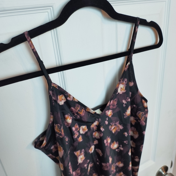 A new day Floral print midi slip dress size XS Spaghetti Strap - Picture 5 of 10